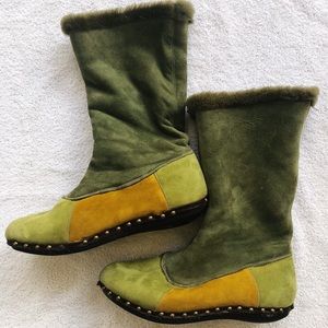 Materia Prima Anthropologie Size 10 Shearling Boot